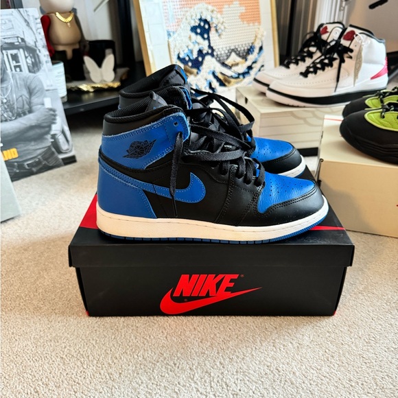 Jordan Other - Air Jordan 1 Retro High OG “Royal” 2017 - Size 6.5 GS